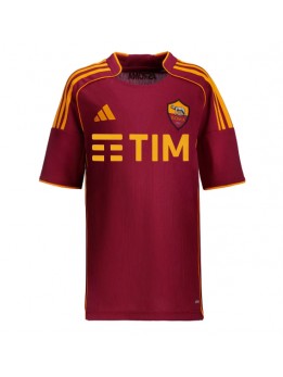 AS Roma Replika Hemmakläder Dam 2025-26 Kortärmad